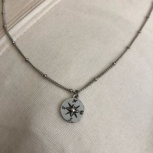 silver necklace